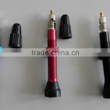 China tubeless bicycle tire valve colorized aluminium alloy good quality