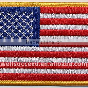 Embroidered USA Flag patches/badge