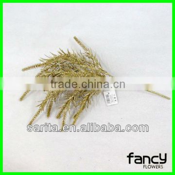 factory direct sale high quality 7 branches small gold plant