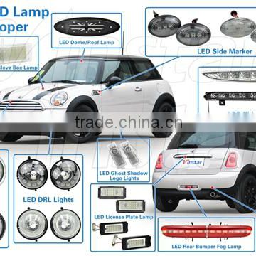Mini Driving Light Cooper Driving Light LED DRL LED 3th Brake light LED License lamp LED Glove Light Mini LED Fog Light with CE