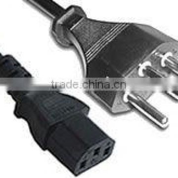 ac power cable swiss standard SEV approval