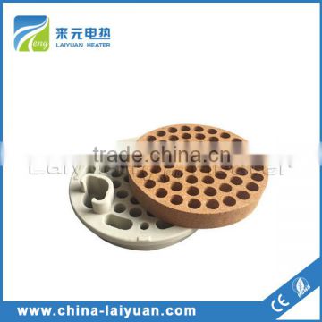 Heat Resistant Custom OEM Honeycomb Ceramic Filter 30mm diameter