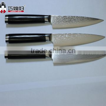 Japan VG10 67 layers different patterns damascus chef knives