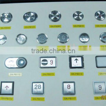 stainless steel elevator buttons/elevator push button