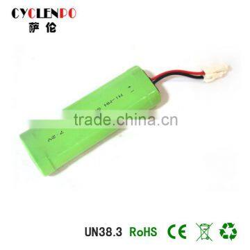 high performance ni-mh battery 7.2v sc 2200mah ni-mh battery pack made in China