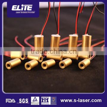 Wide work temperature China alunimium anodized/brass diode laser,green laser module
