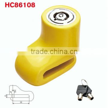 HC86108 motorcycle lock, autocycle lock, disc brake lock