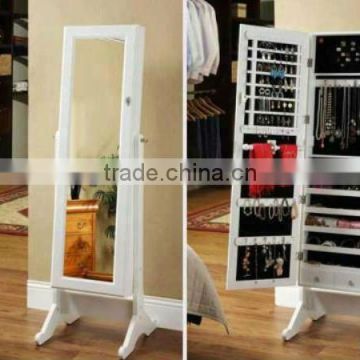 home decoration dressing mirror with cabinet