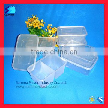 SM6-1106 Rectangle Shaped Transparent PP Food Boxes