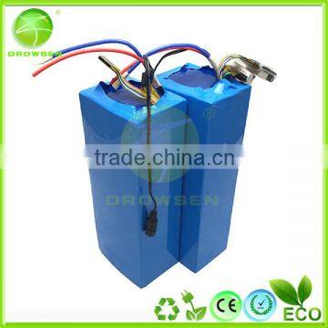 13S5P INR18650 3C Discharge electric bicycle 48v 10ah lithium ion battery pack