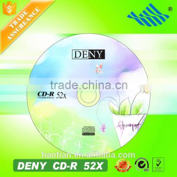 Haotian OEM service cardboard packaging cd replication china