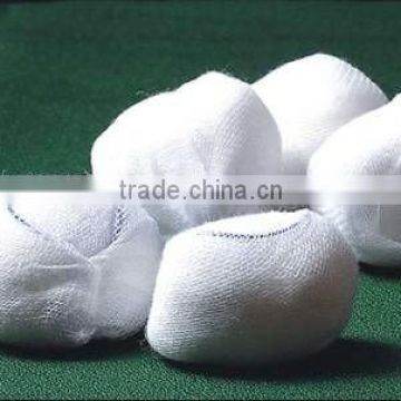 medical absorbent cotton gauze balls peanut gauze balls