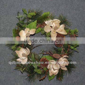 New arrival Artificial Florals and Christmas Garland,artificial Xmas collections