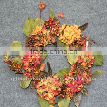 New arrival Artificial Florals and Fall Garland,artificial hydrangea collections