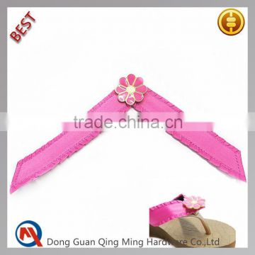 140mm Custom Accessorices Handmade Fabric Shoe Flower For Shoes