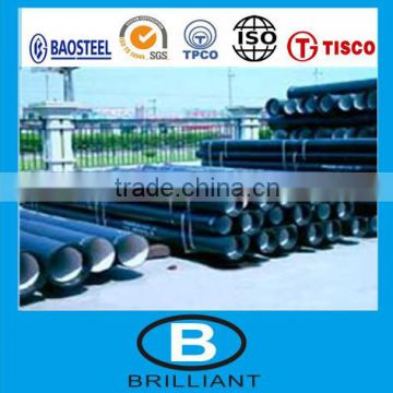 ISO2531 standard K7 ductile iron pipe manufacture