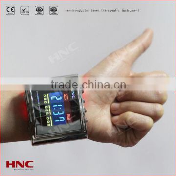 portable high blood pressure reducing infrared cold laser therapy diabetic watch