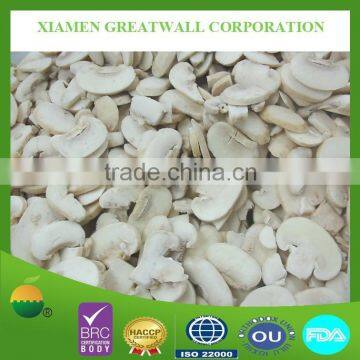 Frozen white champignon mushroom slice from China