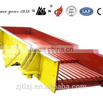 High efficiency vibrating feeder provided by TONGLI Machinery since year 1958