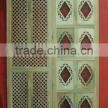 Antique wooden screens, room dividers