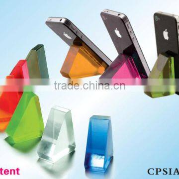 Pu Gel mobile phone stand in cell phone holders for multi-angle