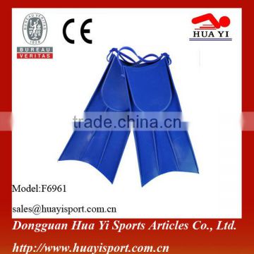 Fashionable PVC swimming diving fins with adjustable strap