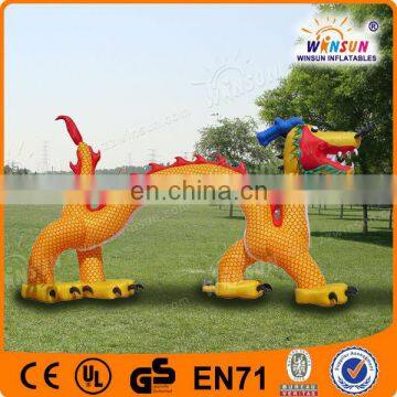 New brand customized advertisting outdoor inflatable dragon