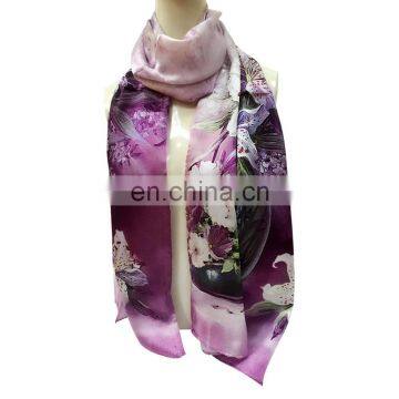 High Quality Fashion Super Soft Elegant Silk Scarf