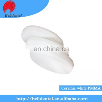 Dental Lab CADCAM Ceramic Porcelain White PMMA