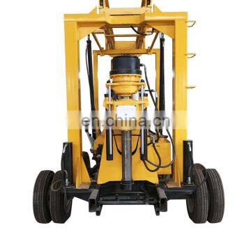 China Top 600m Hydraulic Trailer Mounted Water Bore Drilling Rig for Sale