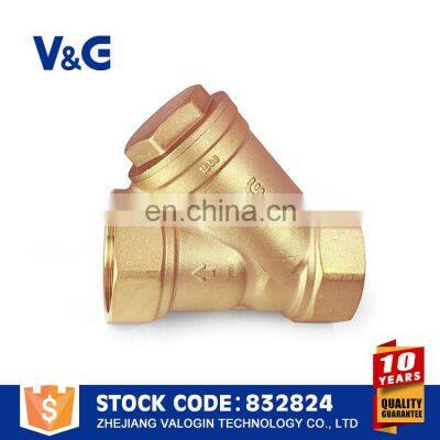 Factory Provide Directly Good Selling Brass Foot Valve With Strainer