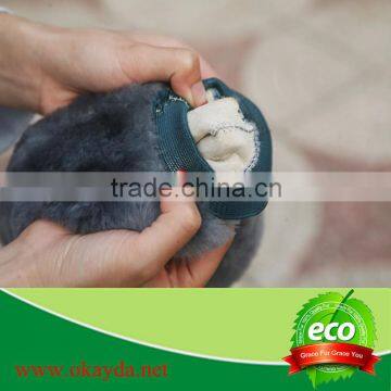 protect hand warmly sheepskin car wash gloves made in China