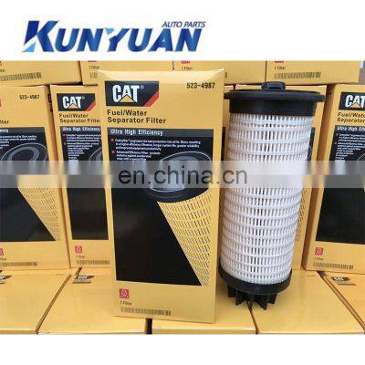 Top Quality Excavator Parts  Water Separating Fuel Filter Element 523-4987