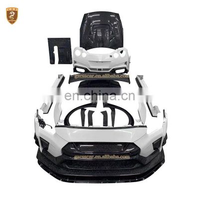 Varis style body kit fit for Nissan gtr r35 front rear bumper 2019 year