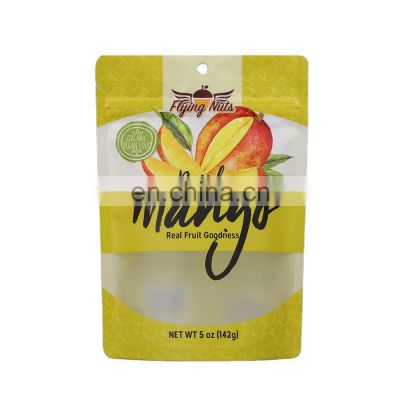 Resealable Laminated Stand-Up clear retail vegetable fruit plastic Vented Produce Bags with zipper