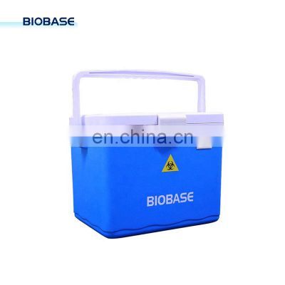 BIOBASE China Easy to Operate Mini Capacity 8L Vaccines Cold Chain Transportation and Storage Biosafety Transport Box BTB-L8
