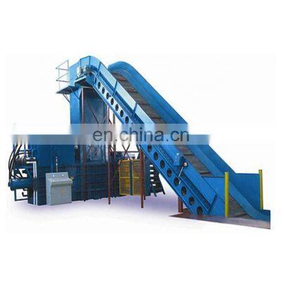 Golden supplier metal aluminum tire horizontal vertical hydraulic baler straw baling machine with factory price