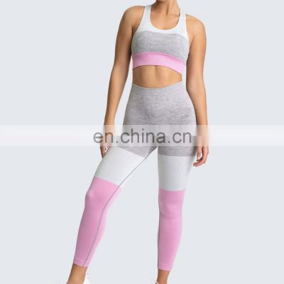 Nice Quality Active Wear Stretch Workout Fitness Clothing Seamless Yoga Wear Women's Sports Yoga Set