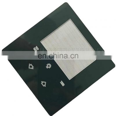 Custom printed silk screen tempered Glass for household appliance glass panel