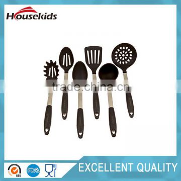 Stainless Steel Silicone Kitchen Cooking Utensil 6 Piece Set