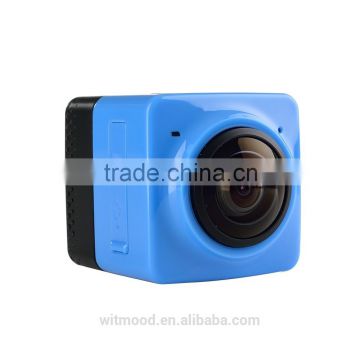 Action Camera New Arrival Cube 360 Sports Video Camera WIFI H.264 1280*1042 H.264 360-degree Panorama Camera Sport Action Camera