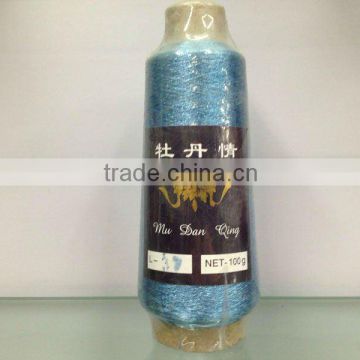 150D hot sale light blue ST-type Metallic Yarn