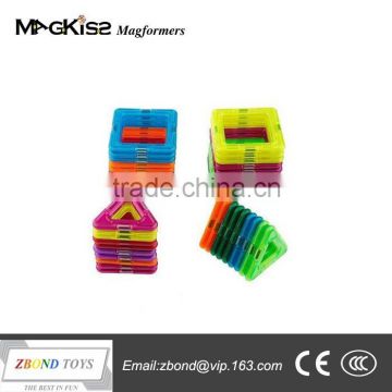 Puzzle magformers plastic magnetic building block 2015 top selling