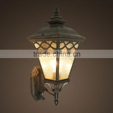 Classical style outdoor wall lantern garden wall light