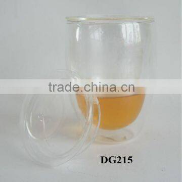 Double Insulated Glass Cup