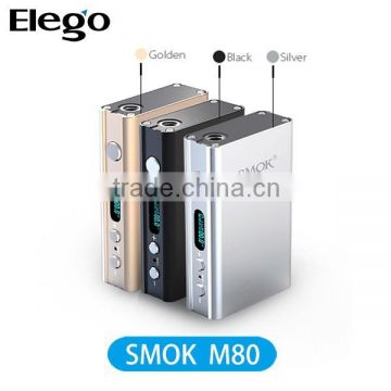 Elego 2015 huge stock hot selling box mod smok xpro m80 plus, subtank mini bell cap