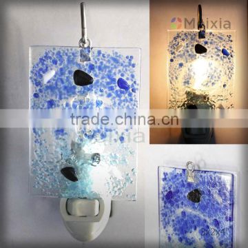 NTL201401 stained glass plug in fusing night light for home decoration                        
                                                Quality Choice