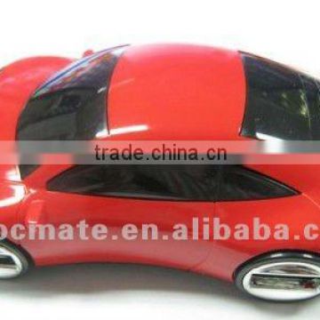 red racing car shaped 4 port usb hub as gift items