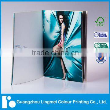 Guangzhou coloring cheap book printing custom lingerie catalog of sexy lingerie