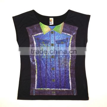 Top Selling Products 2015 3D Printing T-shirt Woman